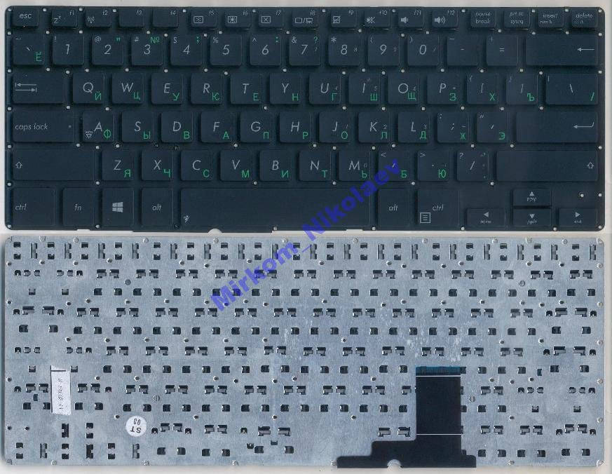 

Клавиатура Asus BU400A BU400VC BU401 B401 BU301 РАСПРОДАЖА, Черный