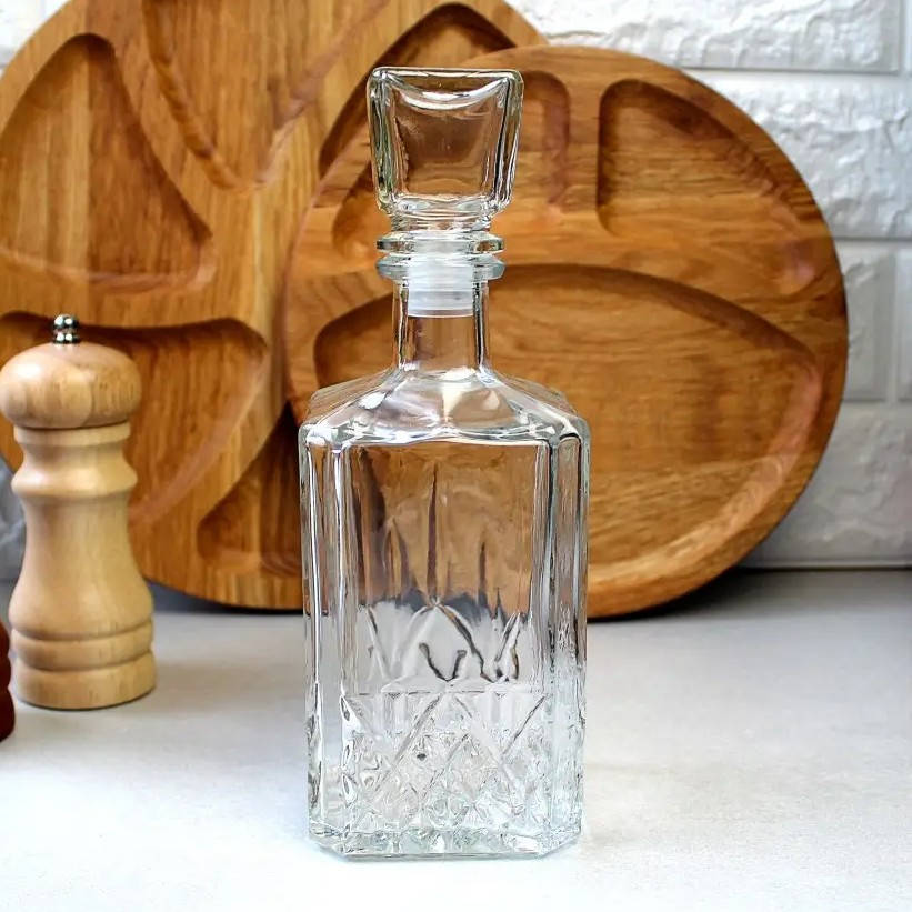 

Графин для водки и коньяка 0,5 л Кристалл, Прозрачный