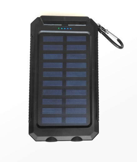 

Повербанк Solar Powerbank 7000 на Сонячних Батареях з Ліхтариком