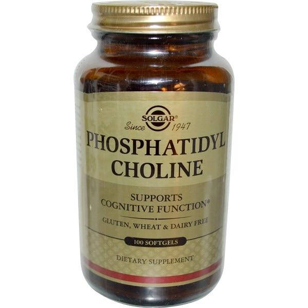

Solgar, Phosphatidylcholine, 100 Softgels