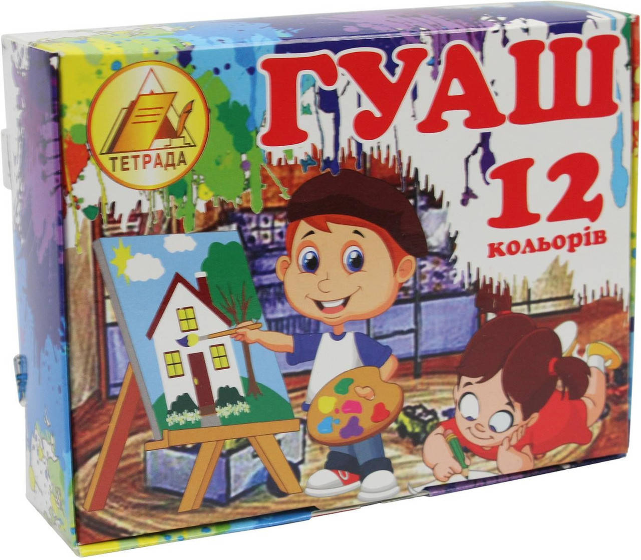 

Гуаш "Тетрада" 12кольор. 20мл/Конотоп/(24)