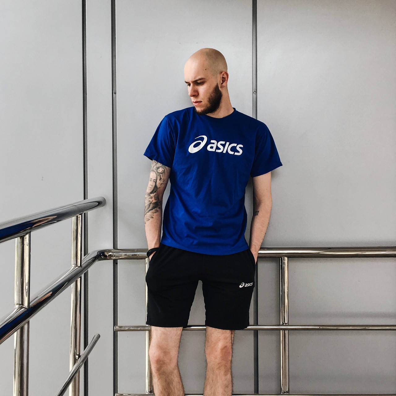 

Летний комплект мужской Asics, асикс