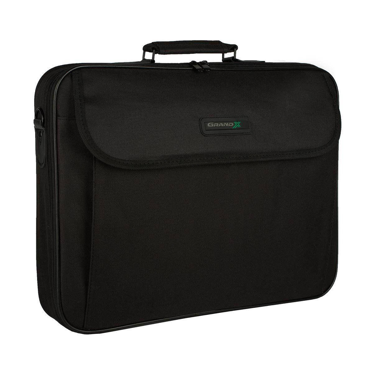 

Сумка для ноутбука Grand-X HB-156 15.6" Black Nylon 600D, Черный