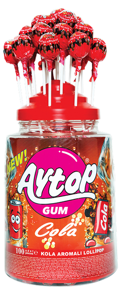 

ЛЕДЕНЕЦ НА ПАЛОЧКЕ «AYTOP COLA GUM»