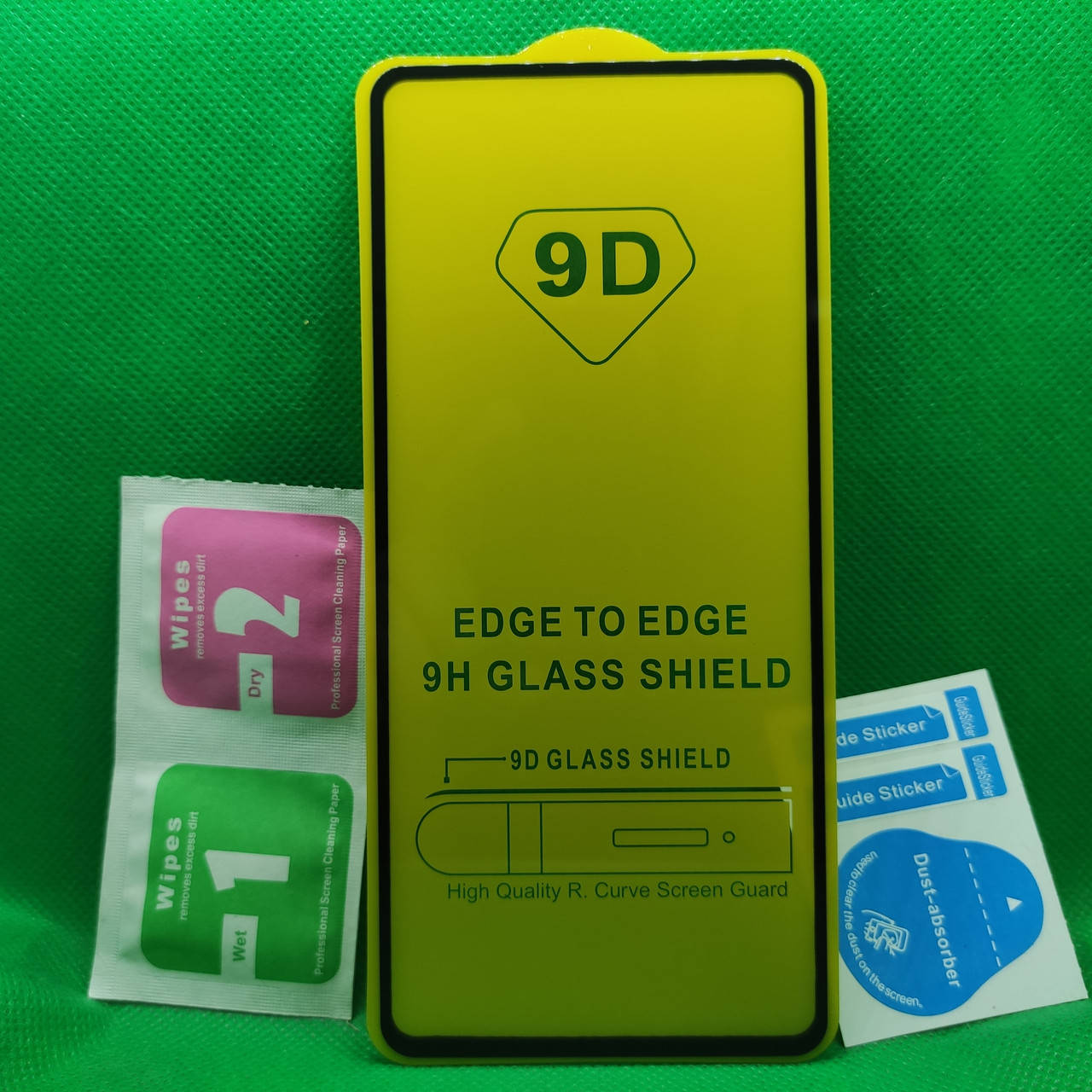 

Защитное стекло для Xiaomi Mi 10T Full Glue 9D 9H на весь экран телефона клей по всей поверхности, Черный