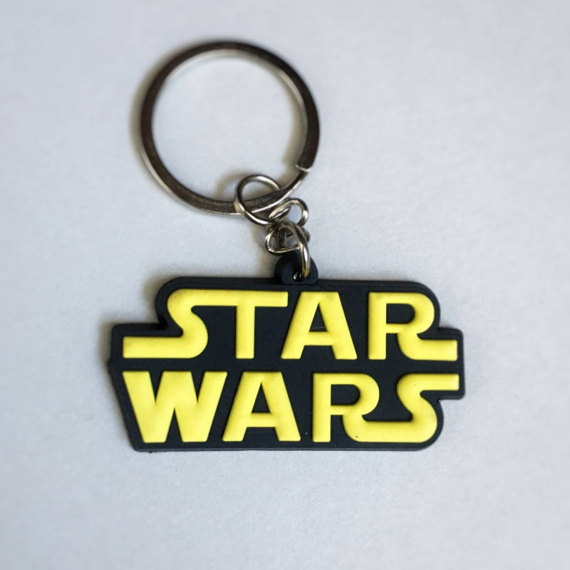 

"Звёздные войны / Star wars" брелок резиновый односторонний, Разные цвета