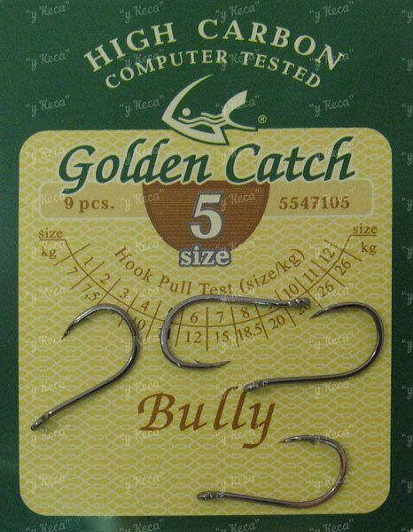 

Крючки рыболовные Golden Catch BULLY № 5