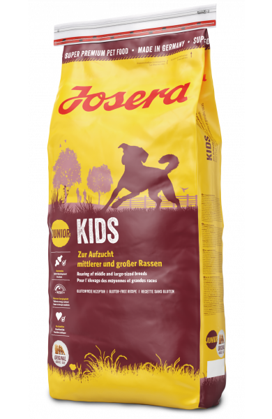 

Josera Kids 15кг - корм для щенков средних и крупных пород