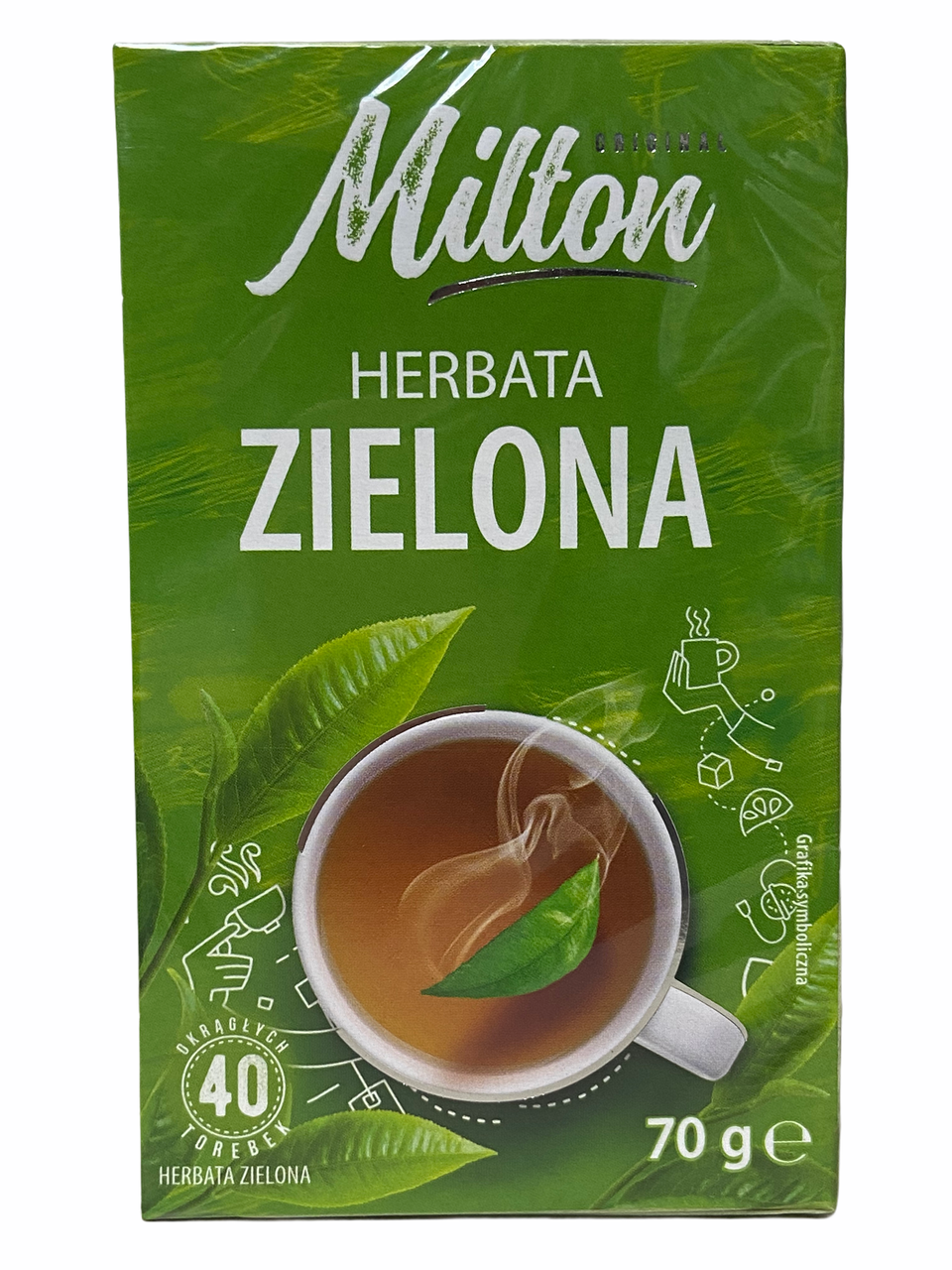 

Зелений чай Milton Green 70 г 40 пакетиків 5900738009618