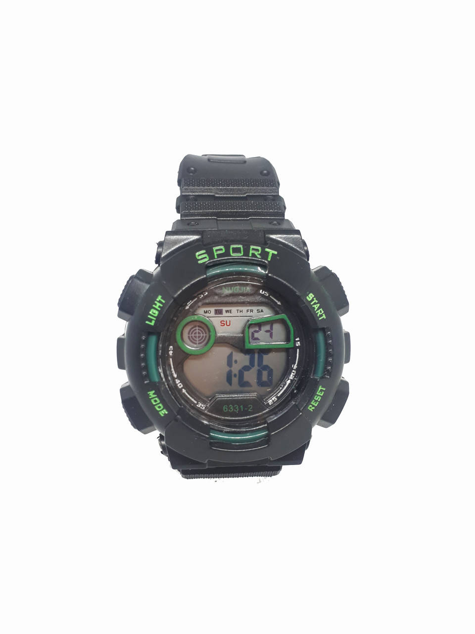 

Часы Nuojia электронные водонепроницаемые. Зеленый