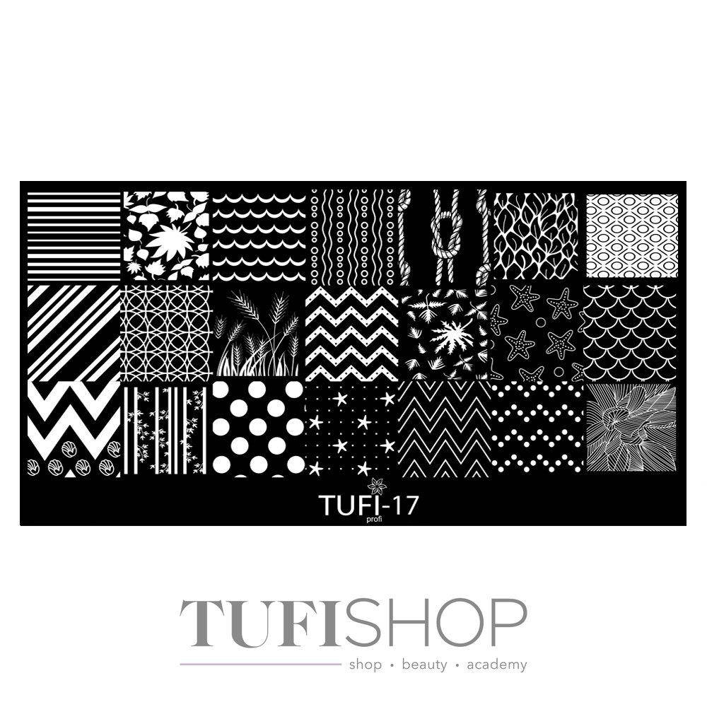 

Пластина для стемпинга TUFI profi PREMIUM №17 (0123674)