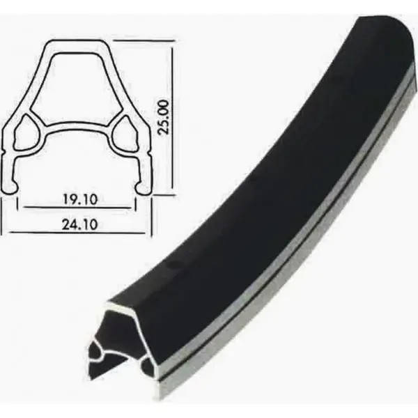

Обод 26" Avanti DH-25 36шп, черный (DH-25-26)
