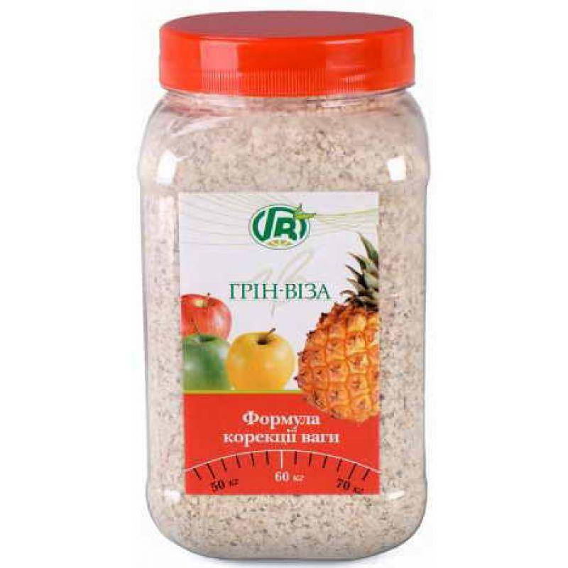 

Формула коррекции веса с ананасом