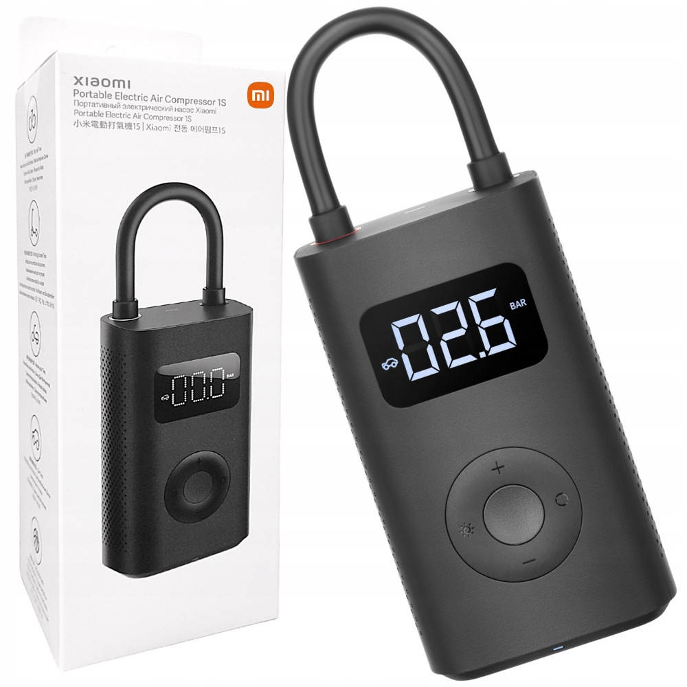 

Портативный насос Xiaomi Portable Electric Air Compressor 1S