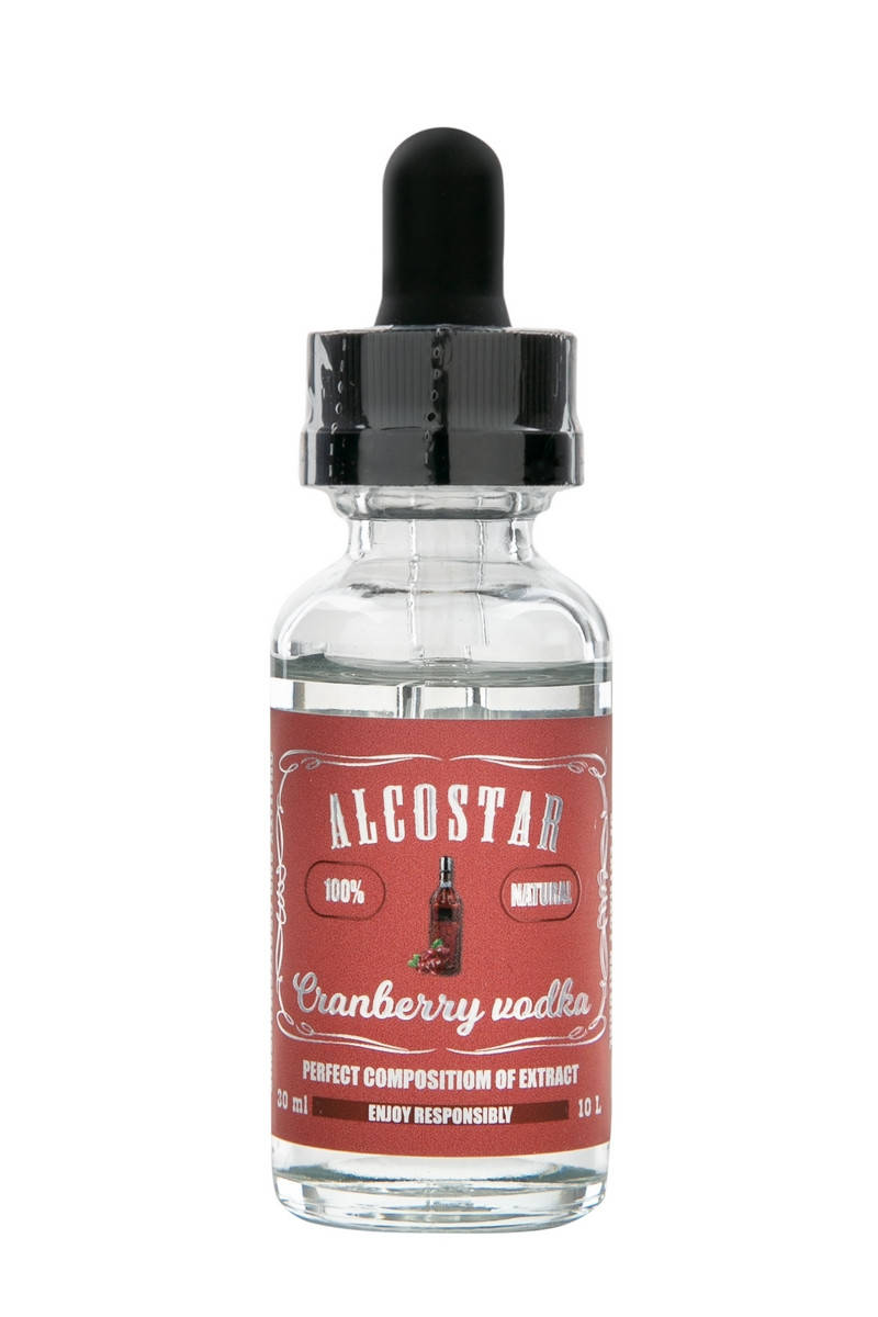 

Натуральная эссенция Alcostar Cranberry Vodka (Клюквенная водка), 30 ml