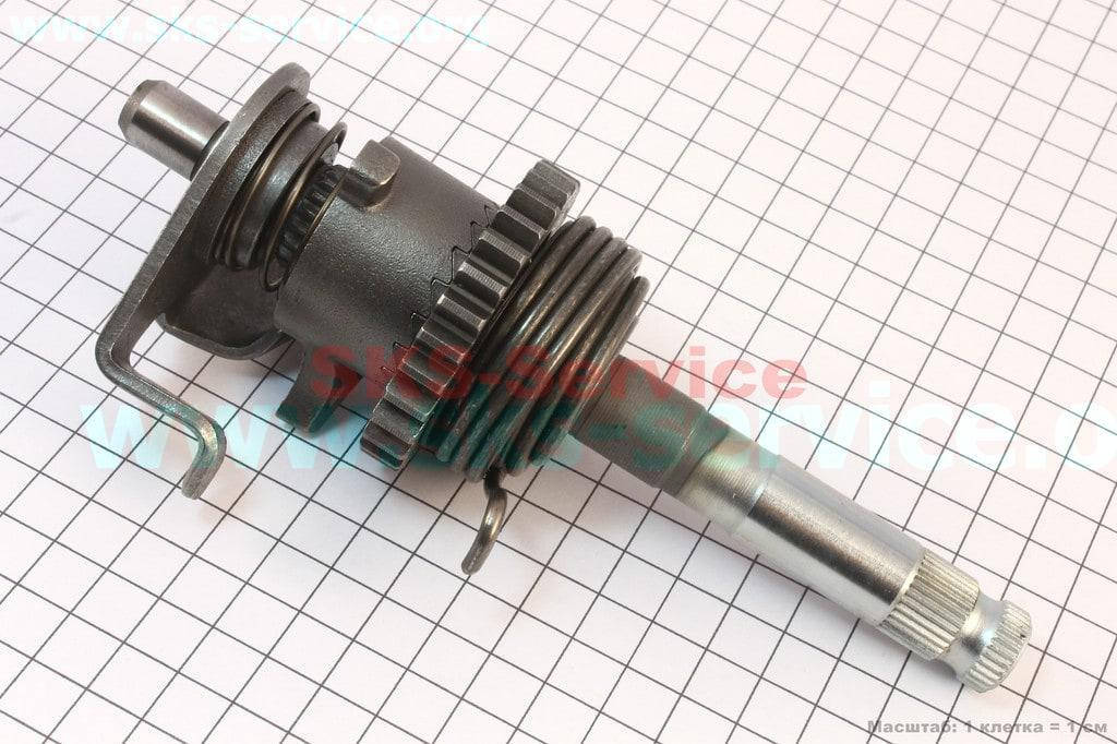 

Вал кик-стартера в сборе на мотоциклы с двигателем CG125-200 cc