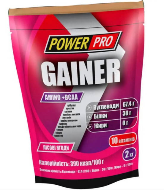 

Гейнер Power Pro Gainer 2 кг