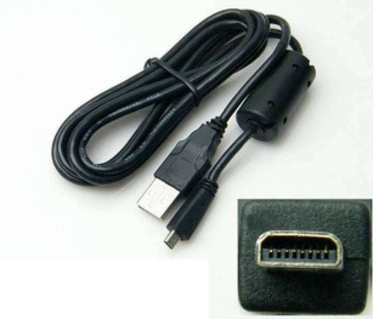 

Кабель (шнур) USB UC-E6 (UC-E16/ UC-E17/ U007) для фотоаппаратов NIKON, Черный