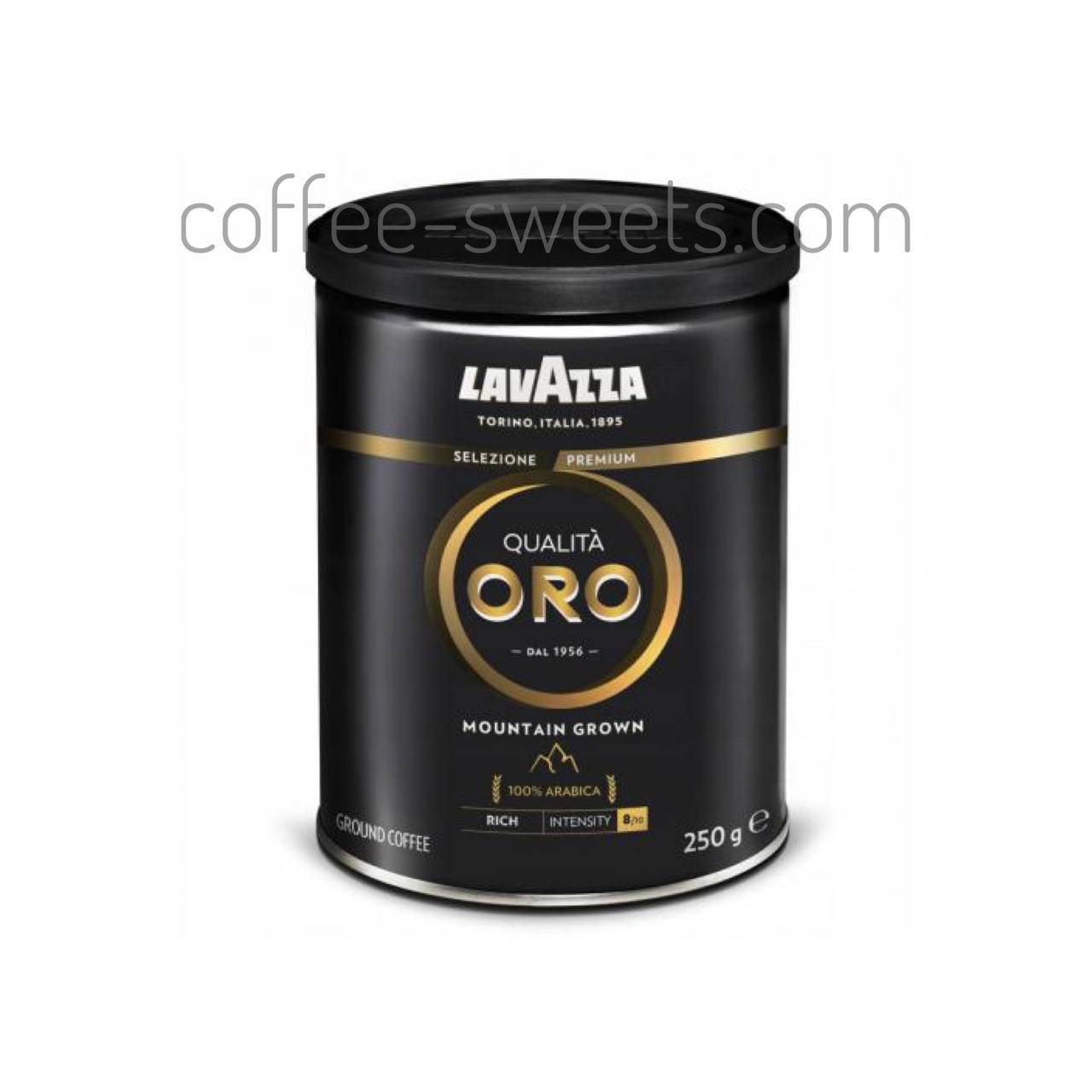 

Кофе молотый Lavazza Qulita Oro Mountain Grown 250г ж/б