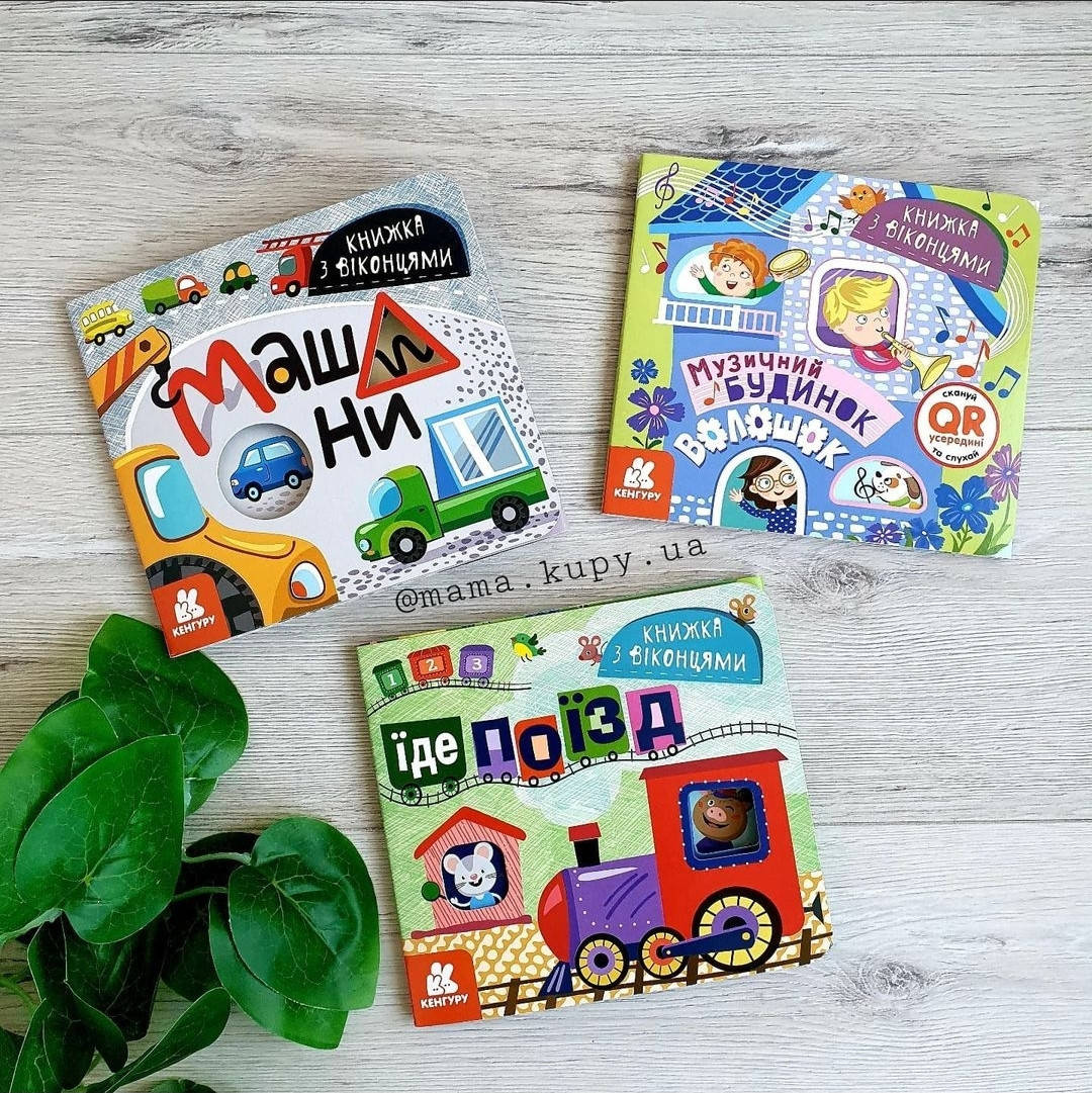 

Книга-игрушка с окошками BL1153/КН993008У.