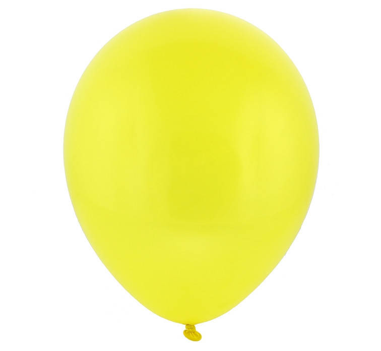 

Воздушный шарик 10 дюймов жёлтый, Желтый