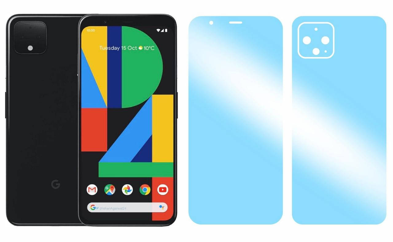 

Защитная гидрогелевая пленка для Google Pixel 4, Прозрачный
