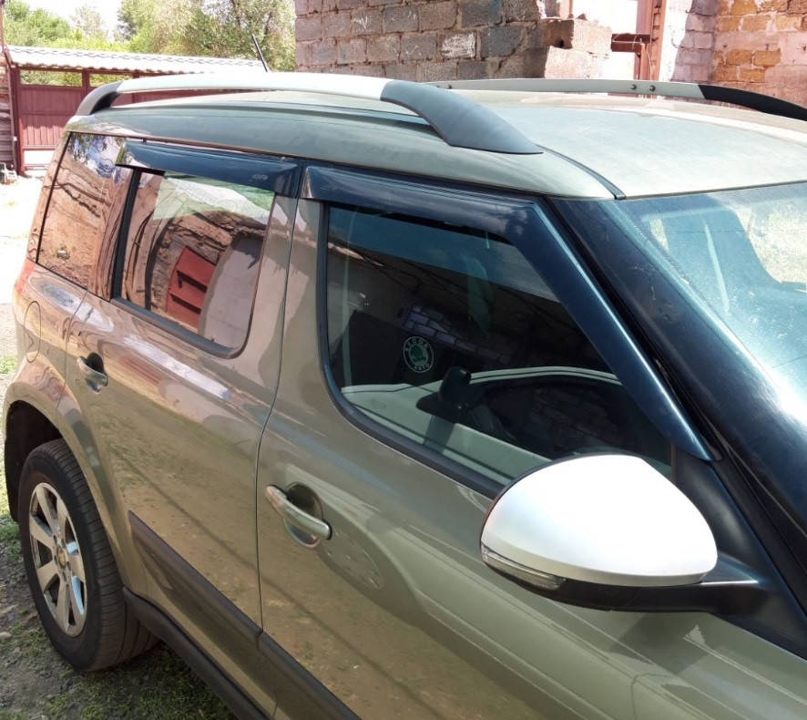 

Дефлекторы окон (ветровики) Skoda Yeti 1 2009-2017, ANV - Cobra Tuning, S20709