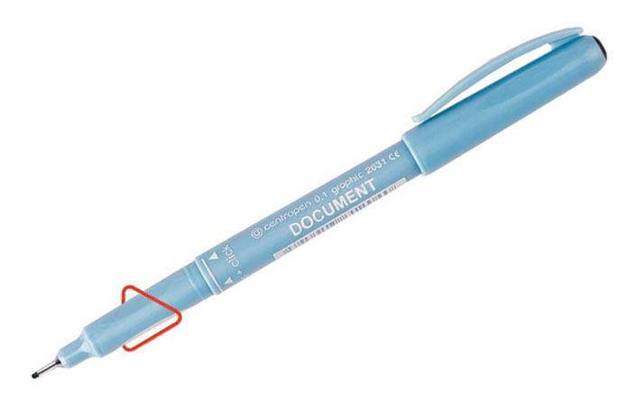 

Ручка капиллярная Линер CENTROPEN Document 0,3мм 2631_Чорний