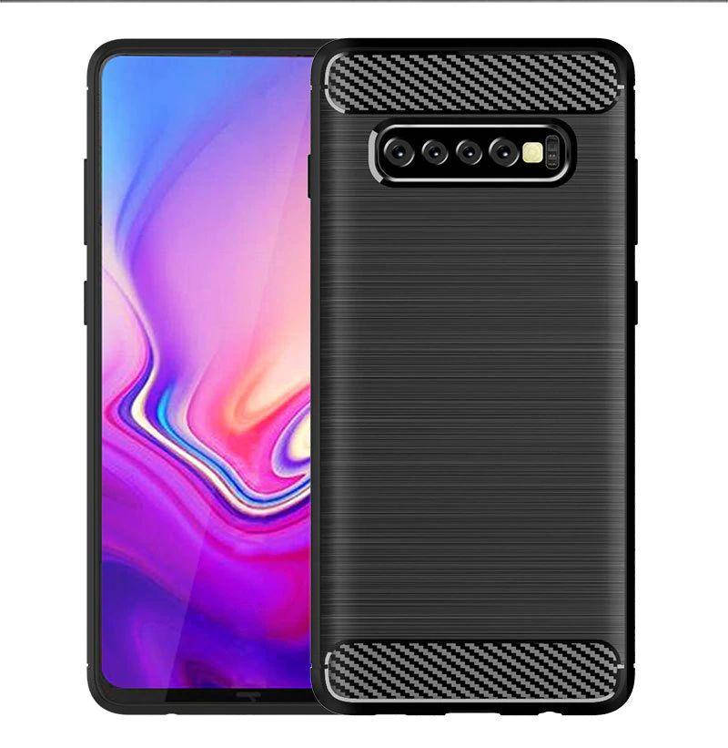 

TPU чехол накладка Urban для Samsung Galaxy S10 (4 цвета) чёрный, Разные цвета