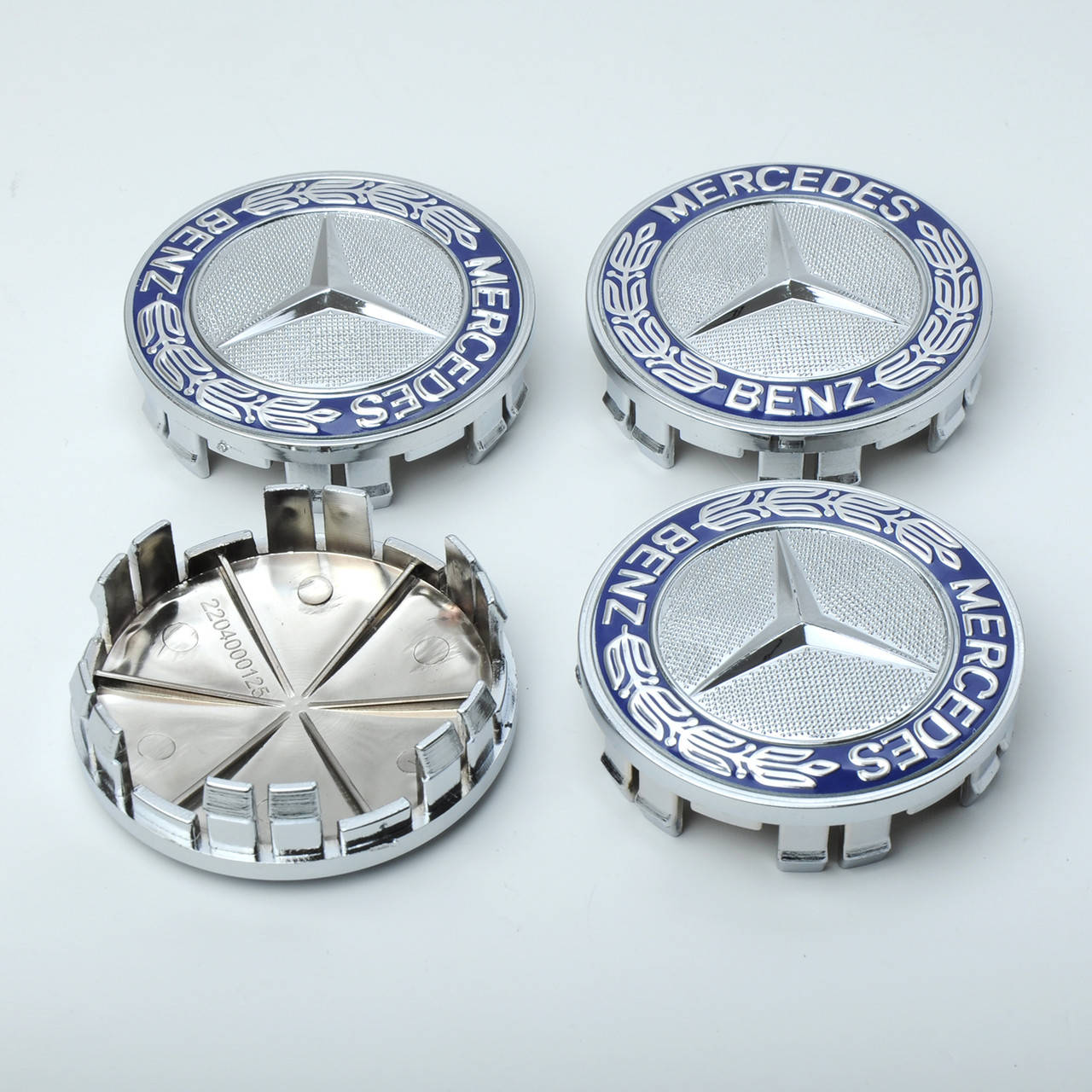 

Колпачки в диски Mercedes, Заглушки для дисков Мерседес 75/70мм (4шт)