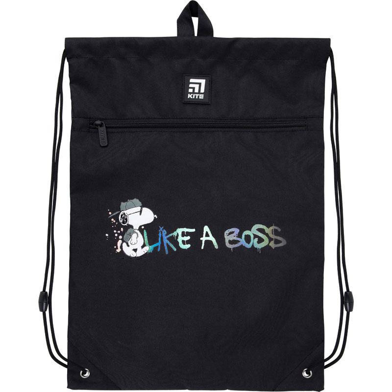 

Школьная сумка для обуви с карманом Kite Education Snoopy SN21-601M-2