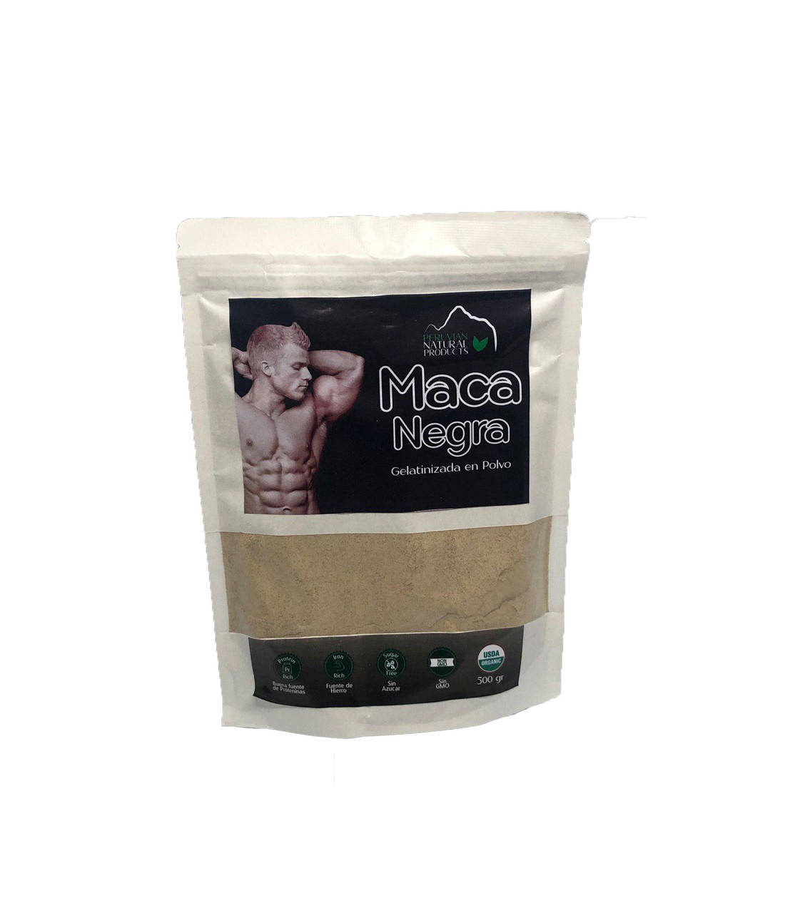 

Биодобавка Мака Перуанская черная порошок Peruvian Natural Products 500 г