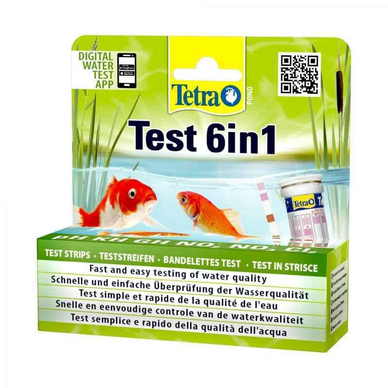 

Тетра (Tetra) Pond Test Set 6 in 1 Комплект - Тест для прудовой воды
