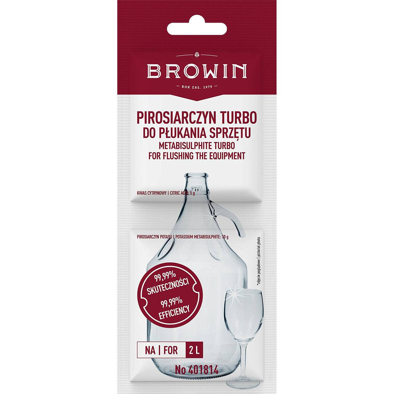 

Biowin Метабисульфит (пиросульфит) калия Turbo, 15г