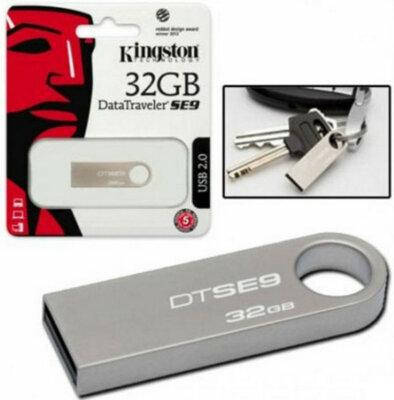 

Флеш накопитель USB 32Gb Kingston (Металл) флешка