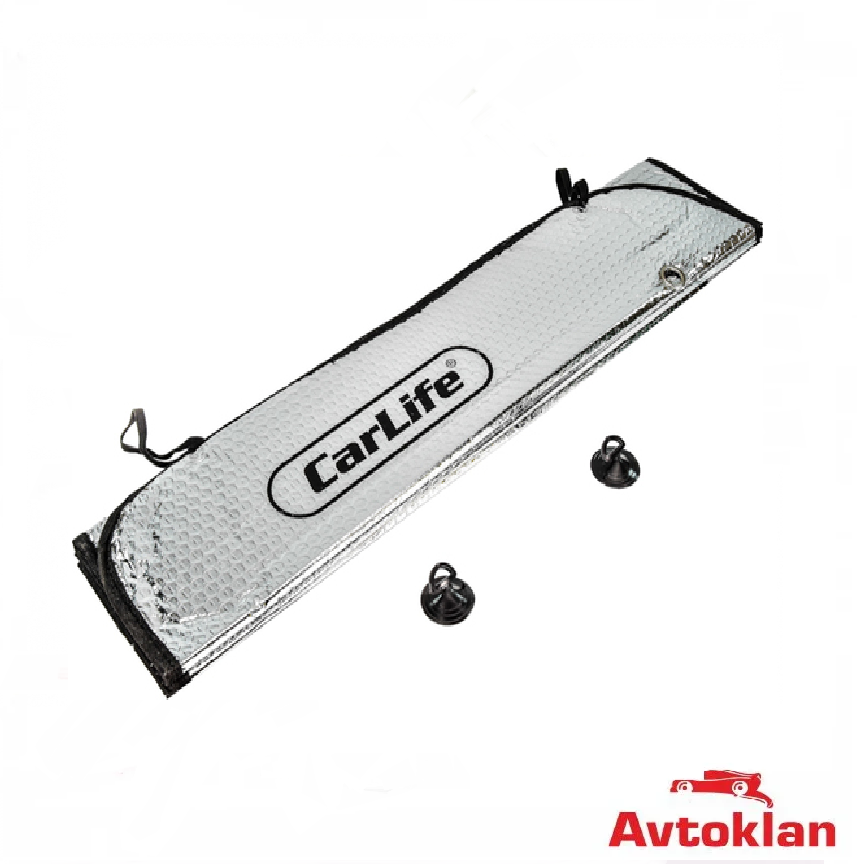 

Солнцезащитная шторка на лобовое стекло CARLIFE SS130 130х60 см