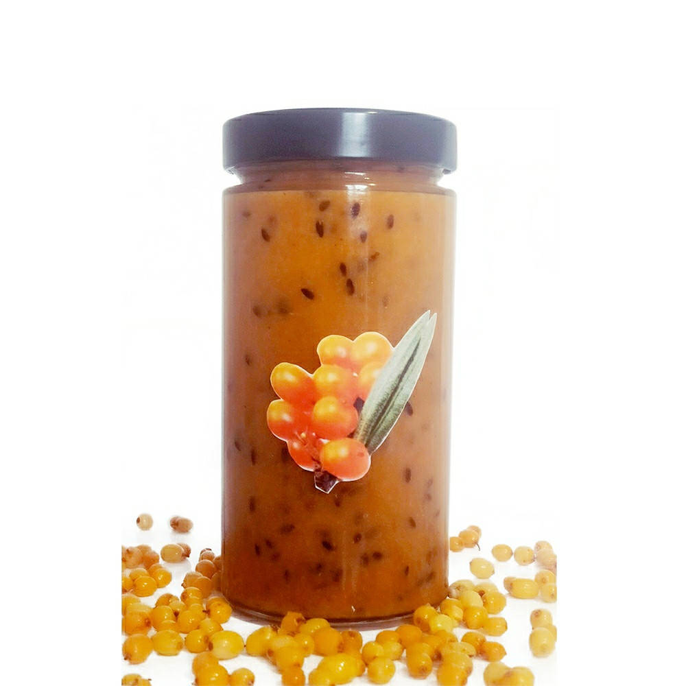 

Натуральный облепиховый чай 550 г, облепиха перетертая с сахаром