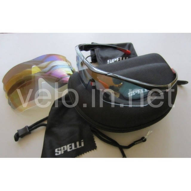 

Очки - Spelli SGL-V08 чёрные, Черный
