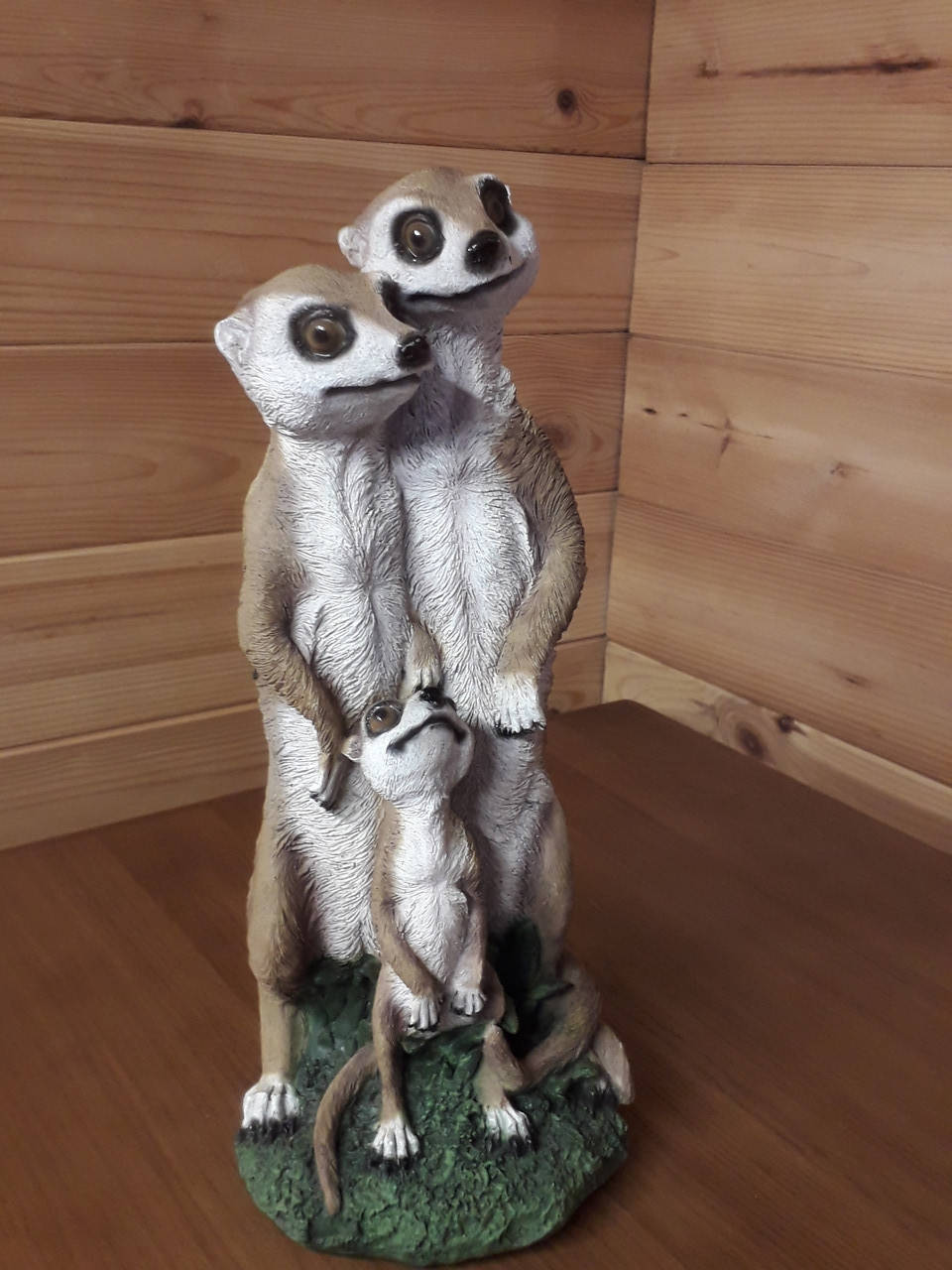 

Садовая фигура "Семья сурикатов ", Коричневый