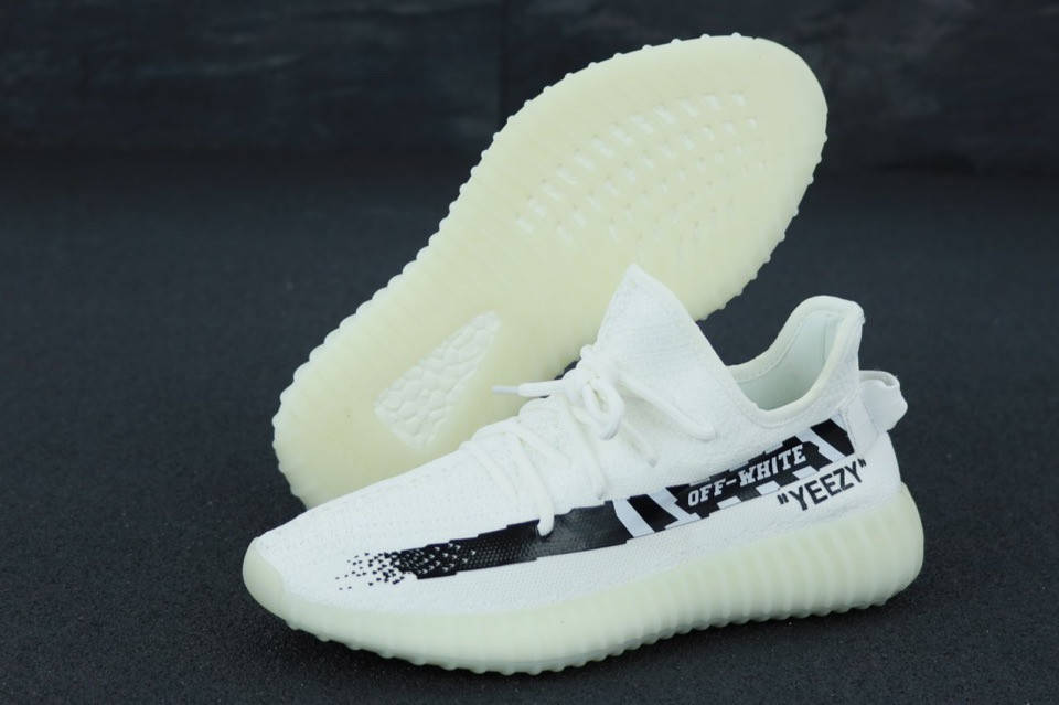 

Мужские кроссовки Adidas Yeezy Boost 350 V2 Off White, мужские кроссовки адидас изи буст 350 в2 оф вайт, Белый
