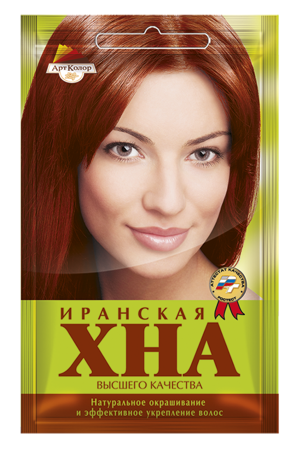 

Хна для волос иранская (евролок) - Артколор