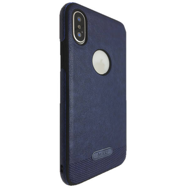 

Чехол-накладка DK силикон кожа Mikki для Apple iPhone X / XS (blue), Синий