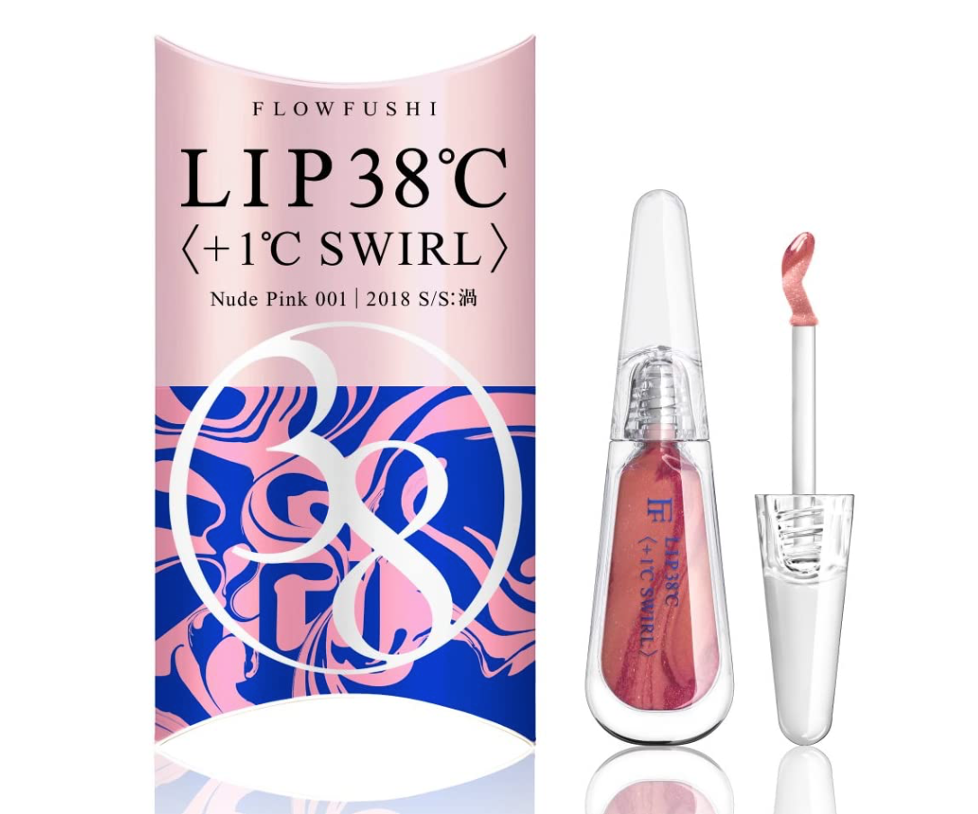 

Лимитированный блеск-бальзам для губ FLOWFUSHI LIP 38°C +1°C SWIRL LIMITED EDITION(Nude Pink0
