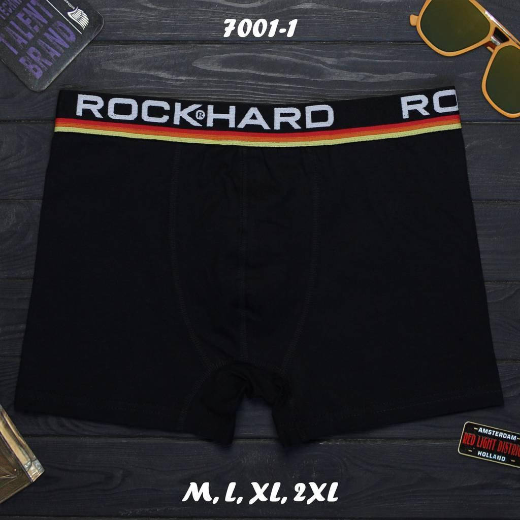 

Трусы мужские боксеры RockHard Турция | 1 шт. 2XL, Черный