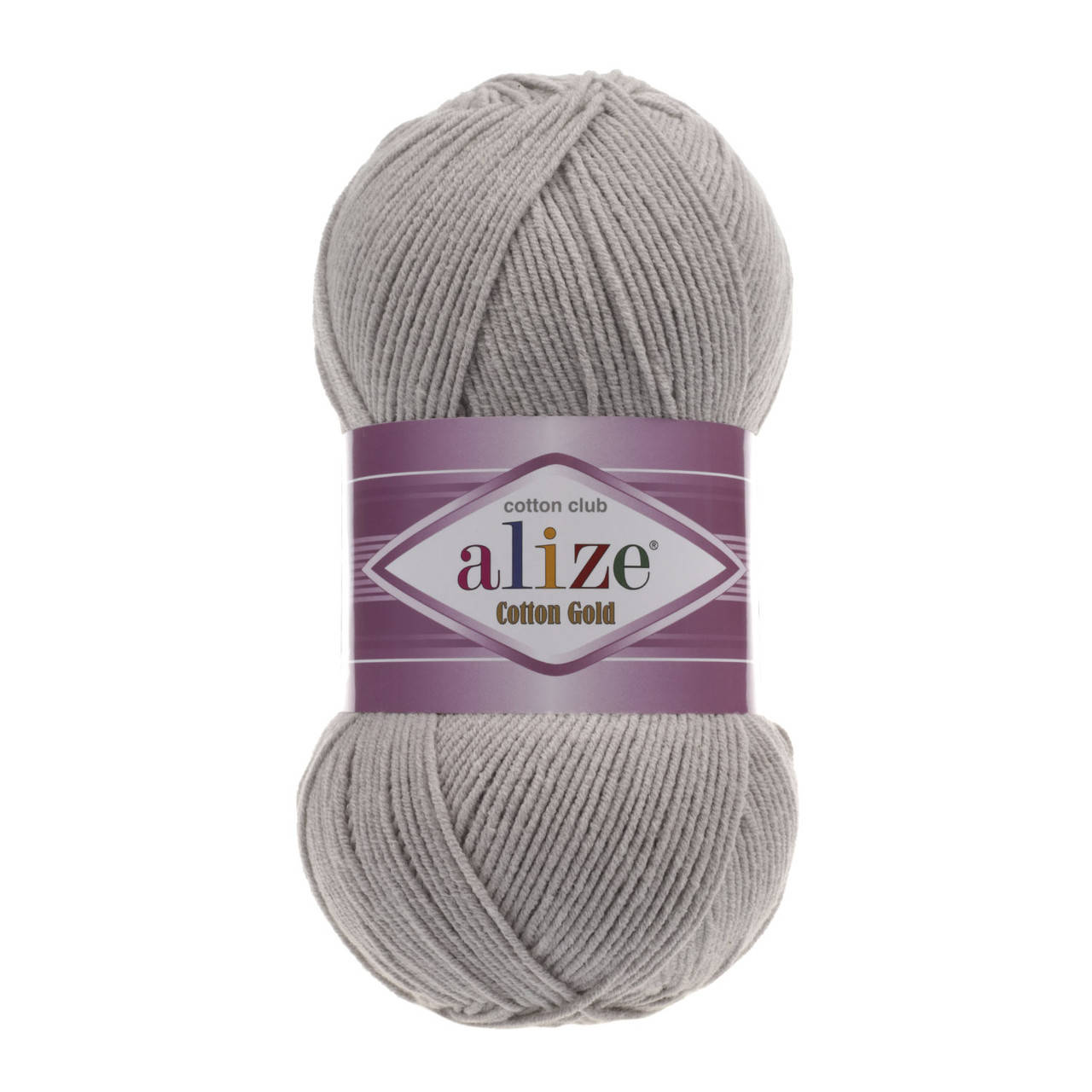 

Пряжа Alize Cotton Gold 200 светло-серый
