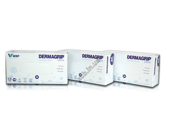

Латексные текстурированные перчатки WRP Dermagrip Ultra 50 пар