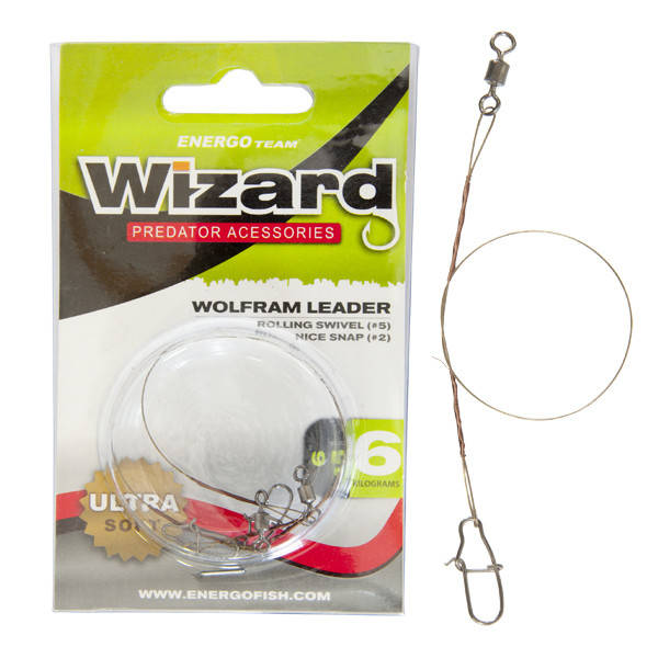 

Поводок Wolfram Wizard 6' 6 кг 2 шт