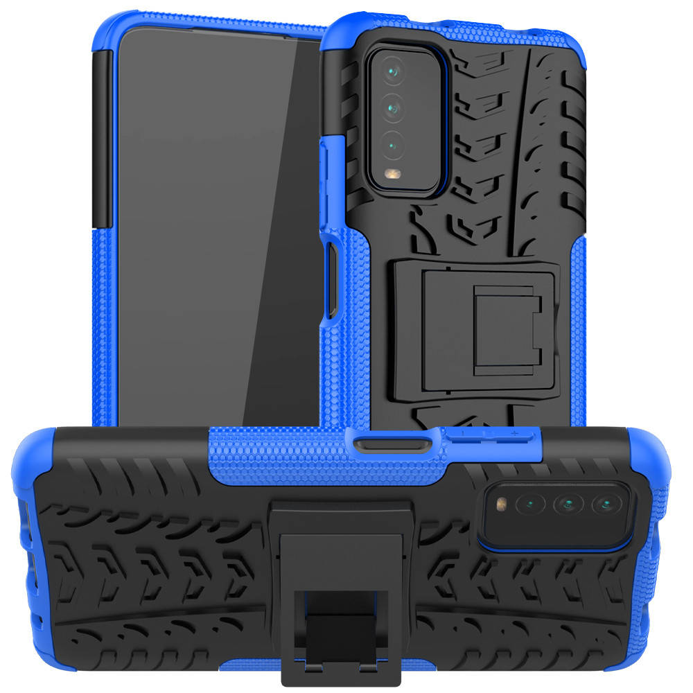 

PC + TPU чехол Armor для Xiaomi Redmi 9T (8 цветов) синий