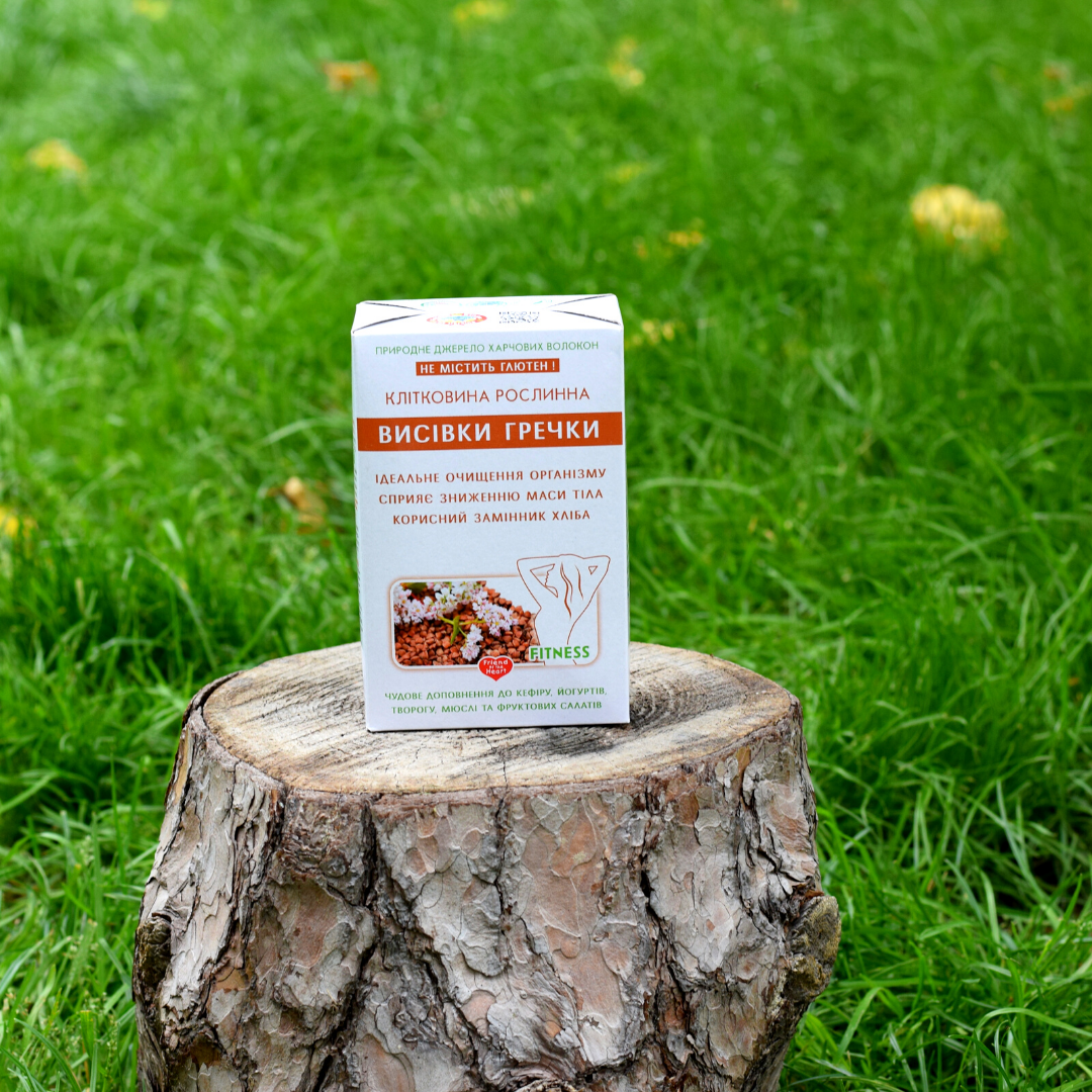 

Клетчатка с отрубей гречихи Golden Kings of Ukraine 190г.