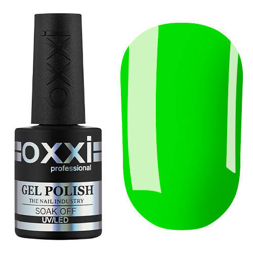 

Oxxi Professional Summer Base № 03 - камуфлирующая цветная база (ярко-салатовый), 10 мл